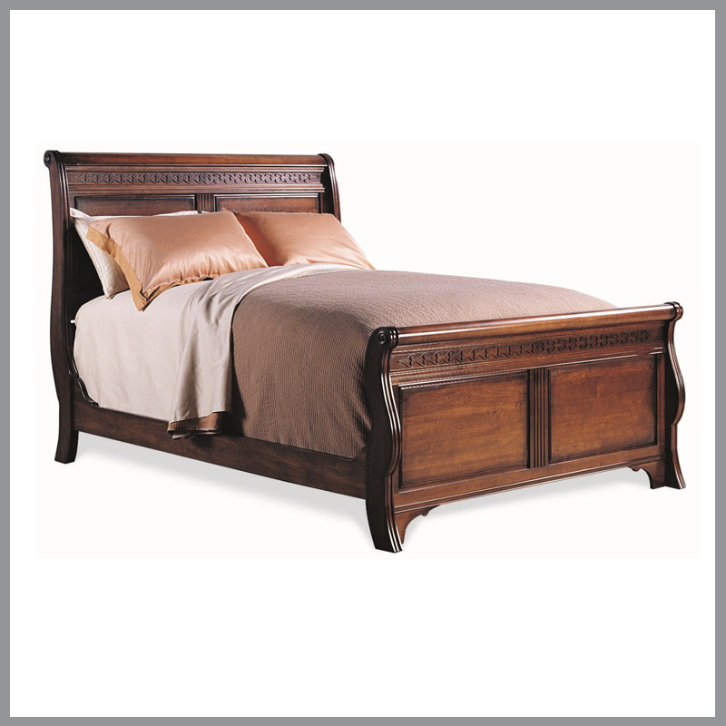 George Washington Mt. Vernon Sleigh Bed w/High Footboard