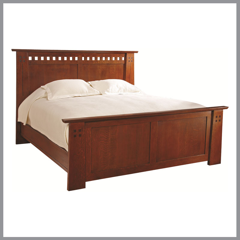 Highlands Bed w/ High Footboard