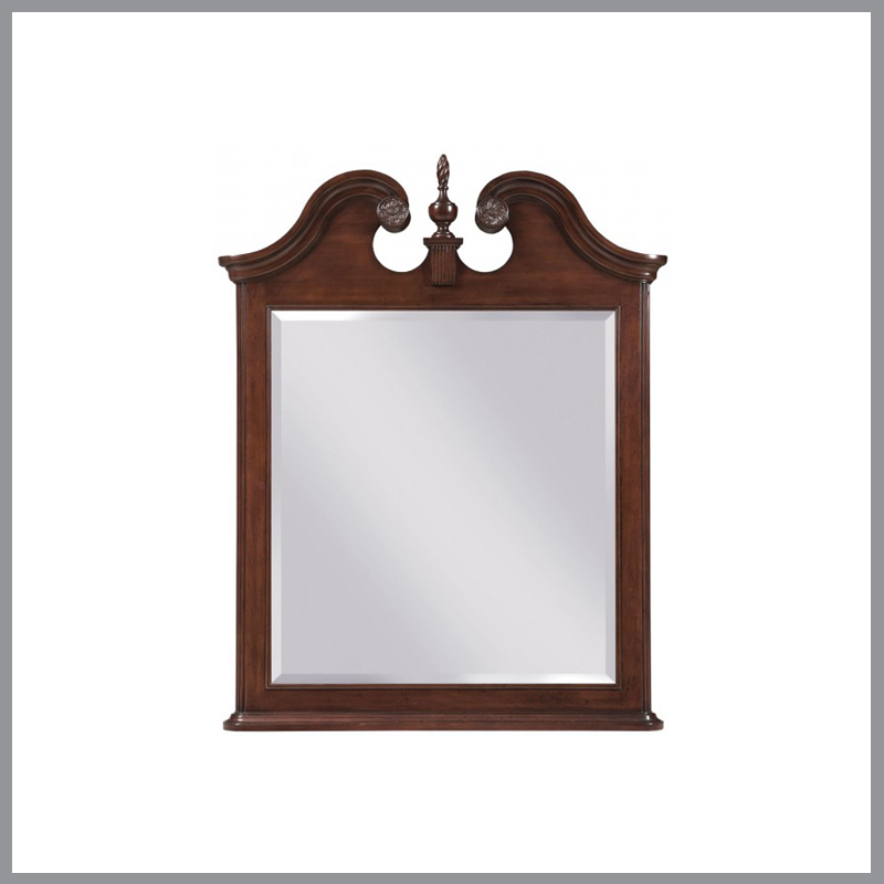 Hadleigh Vertical Pediment Mirror