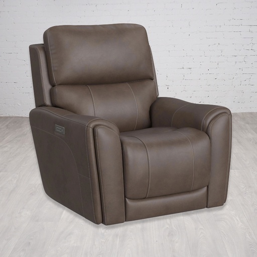 [FURN_8118] Carter Power Recliner with Power Headrest, Lumbar, and Zero Gravity
