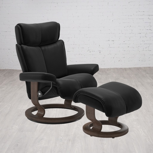 [FURN_8171] Stressless Magic Chair & Ottoman
