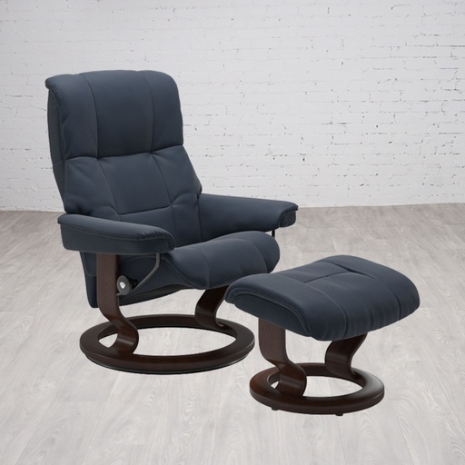 [FURN_8173] Stressless Mayfair Chair & Ottoman