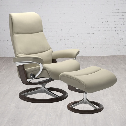 [FURN_8177] Stressless View Chair & Ottoman