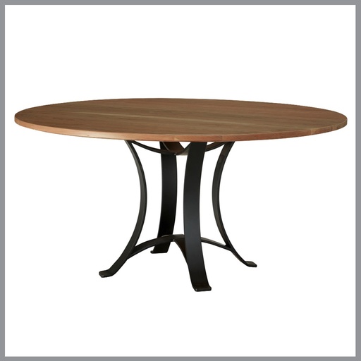 [FURN_8315] Crafted Cherry 60″ Round Pedestal Table