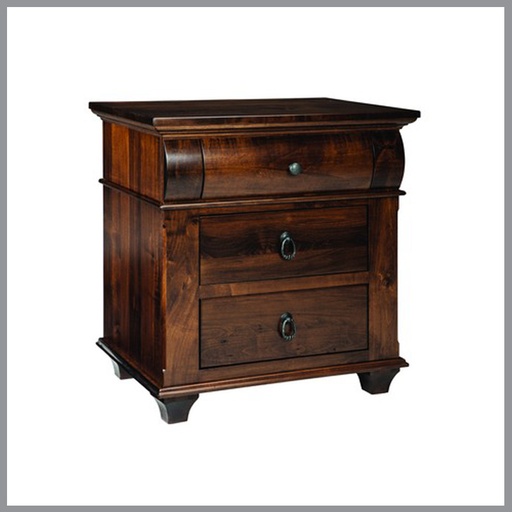 [FURN_8523] Bartlett’s Island 3-Drawer Nightstand #4